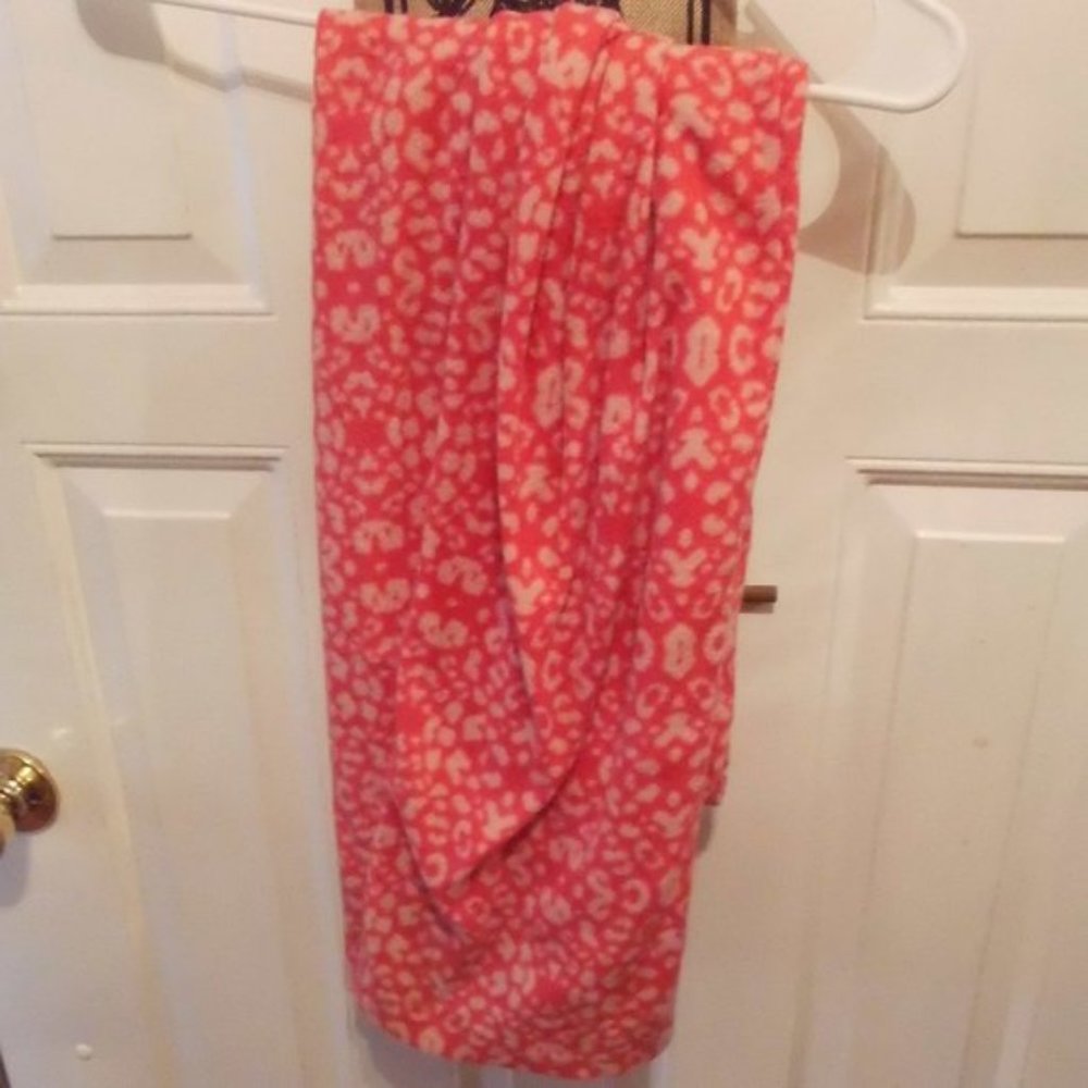 Pink sleep pants, Fuzzy sleep pants, From Donna Loren, Size Large